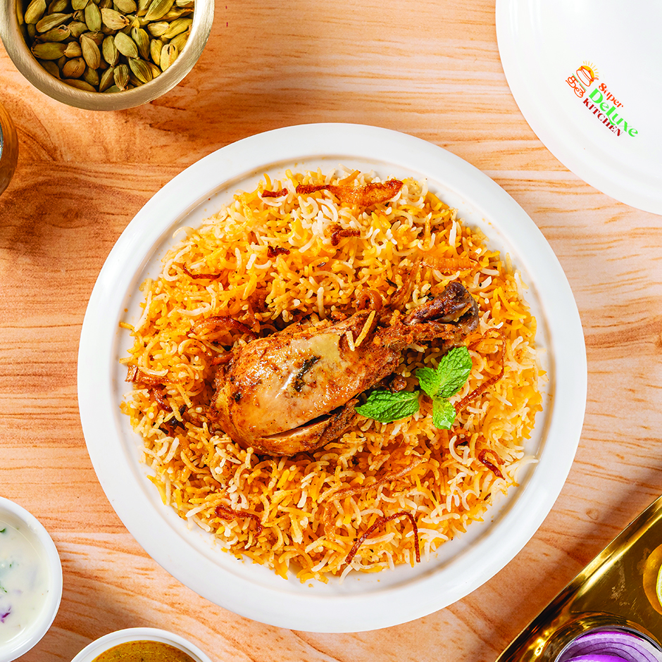 Dum Biryani at Super Deluxe